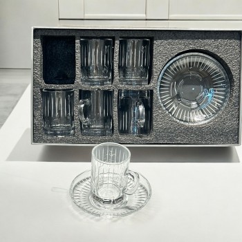 طقم 6 حبه بيالات زجاج 12قطعة 