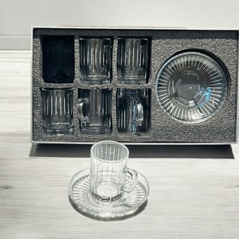 طقم 6 حبه بيالات زجاج 12قطعة 