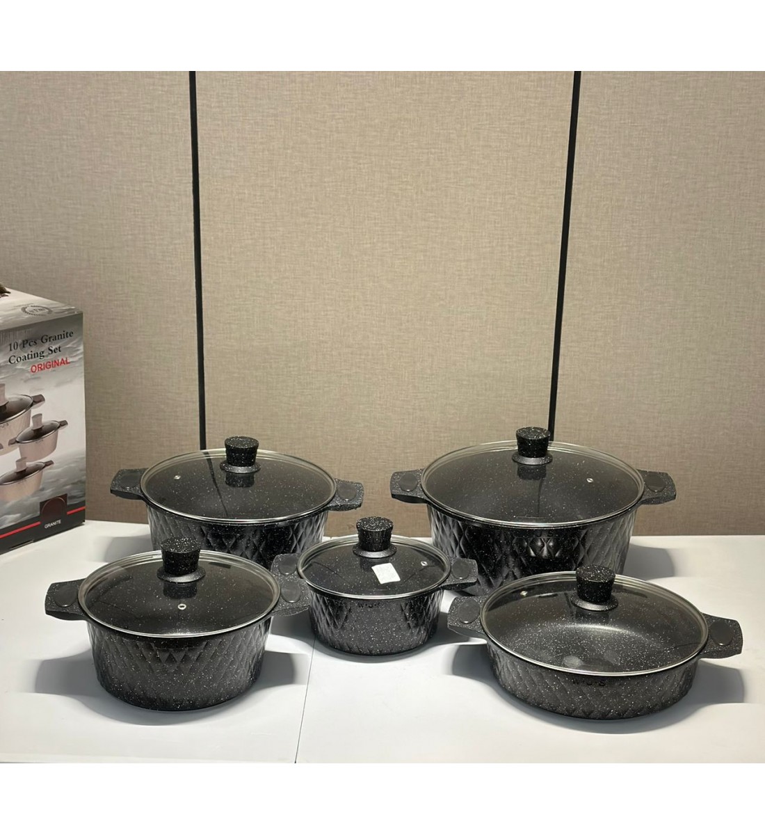 Granite cookware set 10 pieces