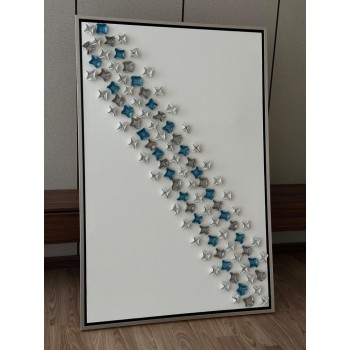 لوحه زينة حائط جبس100×150سم (المنتج تفصيل )