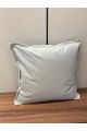 Grey velvet pillow 50cm