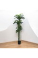 شجرة باللون الاخضر صناعية النخيل 2.5سم شجرة باللون الاخضر صناعية النخيل 2.5سم