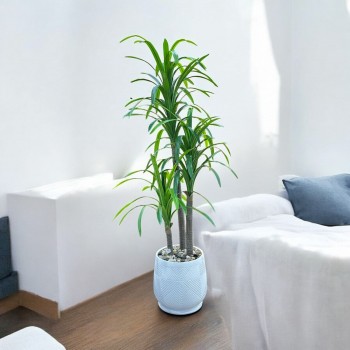 شجرة باللون الاخضر صناعية دراسينا1.90سم 