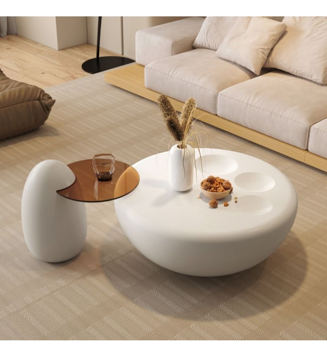 طقم طاولات قهوة قطعتين من سيسيل طقم طاولات قهوة قطعتين من سيسيل