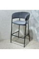Brown swivel chair, elegant and comfortable design, 98 x 75 x 55 cm