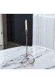 Elegant and luxurious candle holder - 41 cm - silver