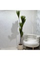 Artificial decorative tree with black stand 175 cm
