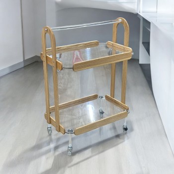 عربية دورين لون شفاف سطح اكرلك  2دور 