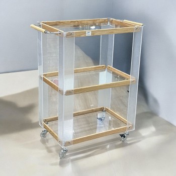 عربية دورين لون شفاف سطح اكرلك3دور 