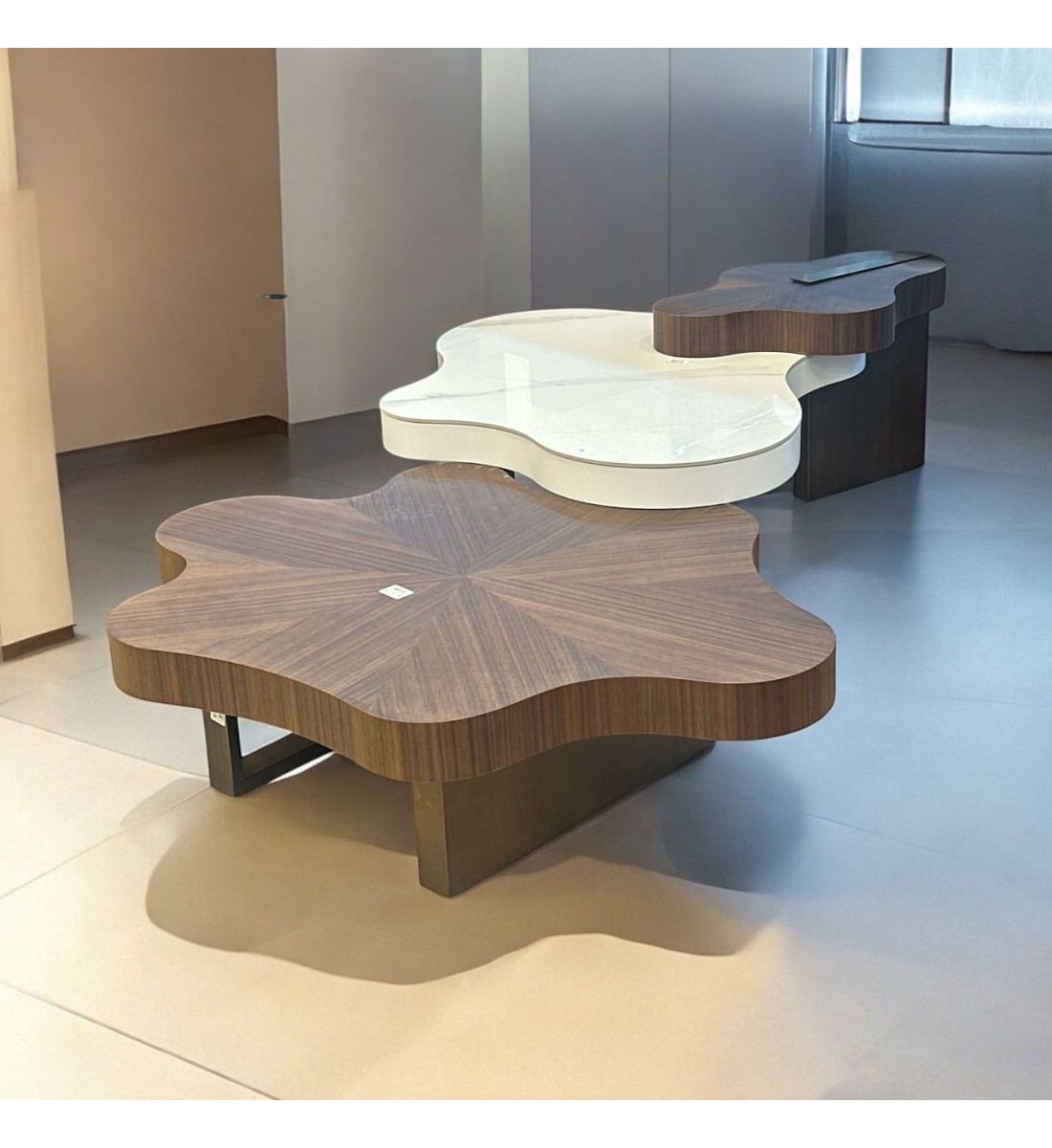 طقم طاولات قهوة 3 قطع من أوبيولينس طقم طاولات قهوة 3 قطع من أوبيولينس