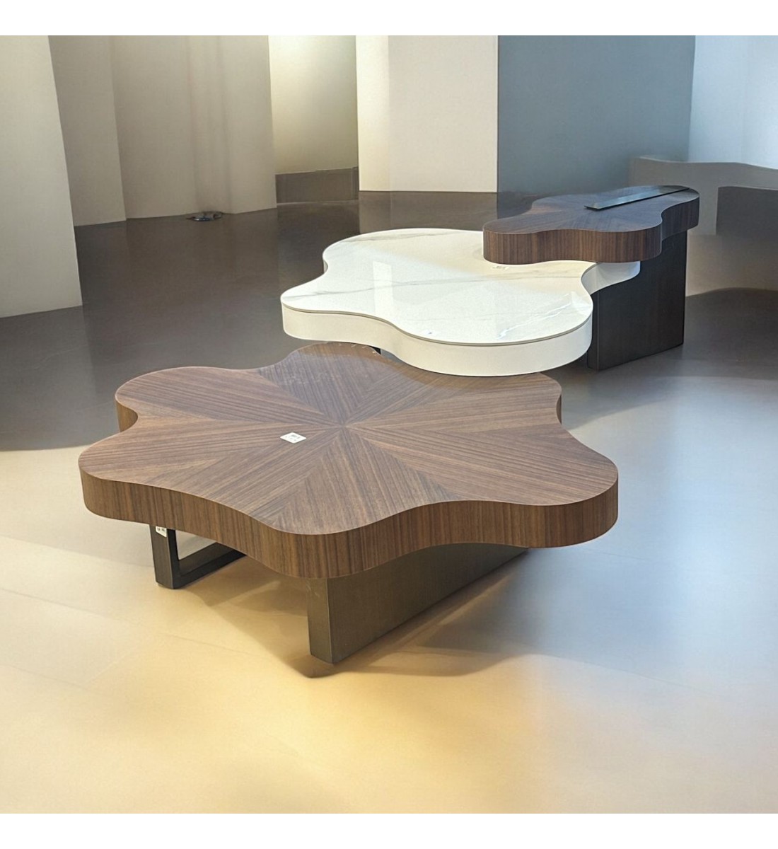 طقم طاولات قهوة 3 قطع من أوبيولينس طقم طاولات قهوة 3 قطع من أوبيولينس