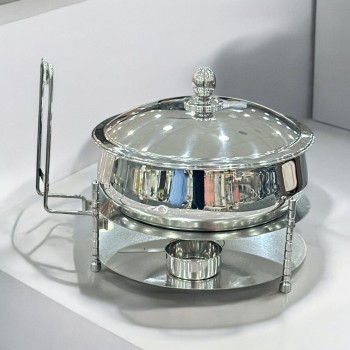 سخان طعام من الستانلس ستيل هندي –  وفضي 6لتر 