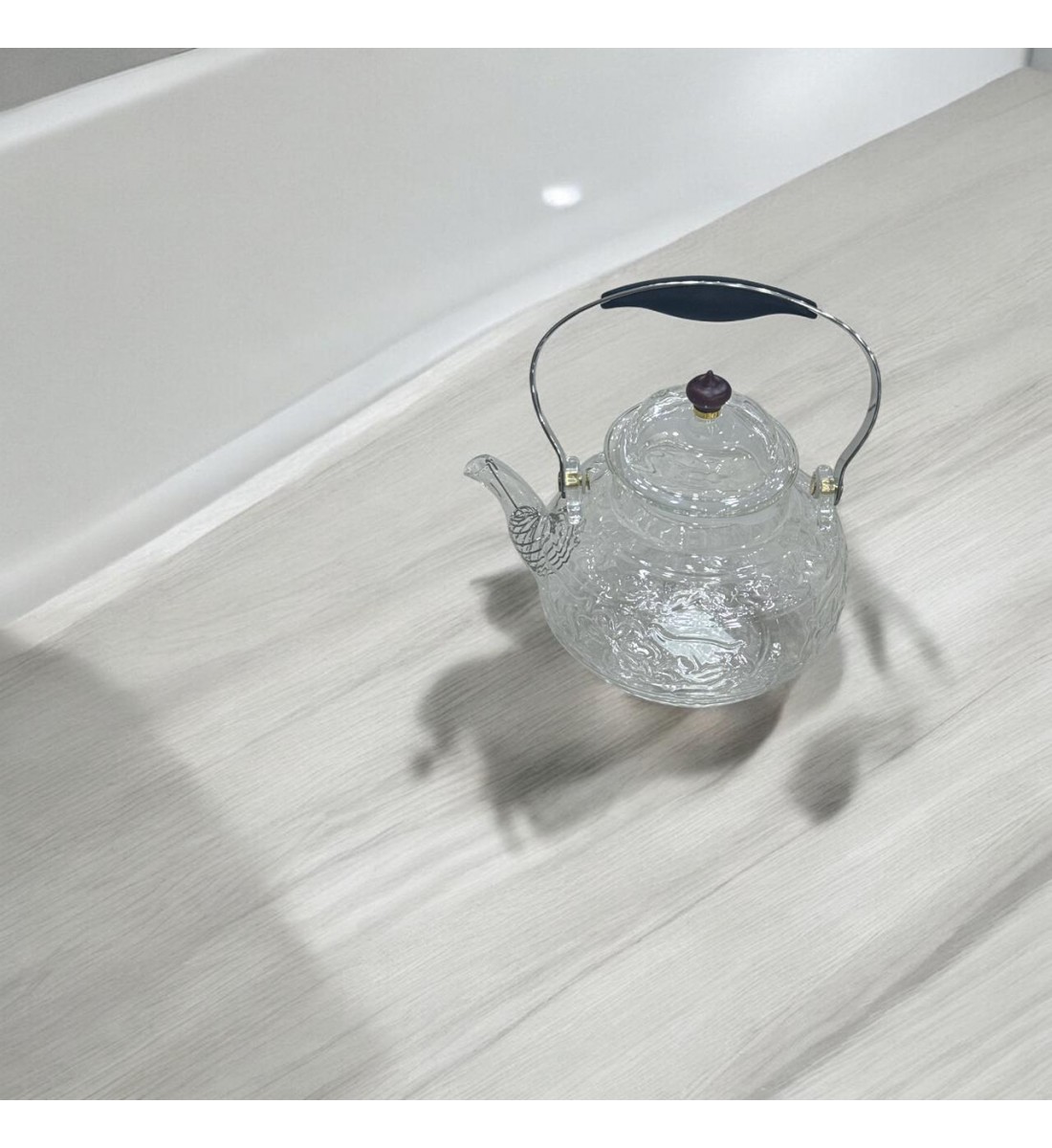 ابريق قزاز شفاف 1.0 لتر