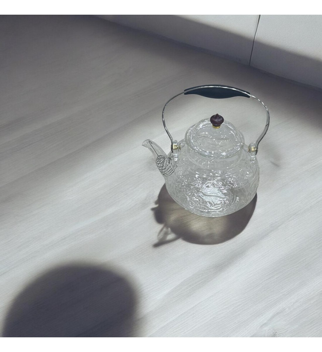 ابريق قزاز شفاف 1.0 لتر