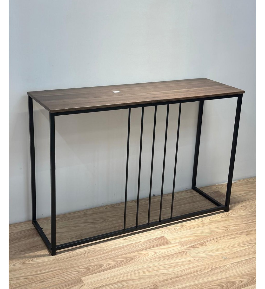Entrada consola, madera marrón, 120x42x80cm