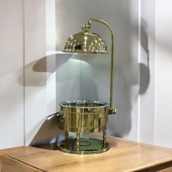 سخان طعام من الستانلس ستيل هندي –  ذهبي 3لتر 