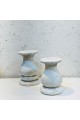 Modern heritage design candlestick, distinctive design, 18 x 11 x 11 cm
