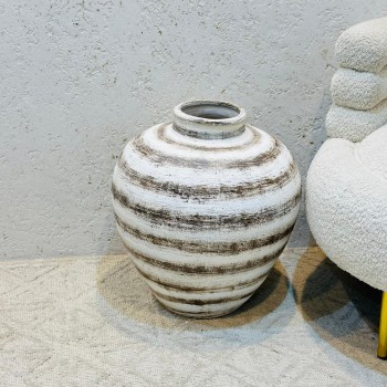 مزهريه او مركن  سيراميك تصميم مميز وانيق 50×16×16سم 