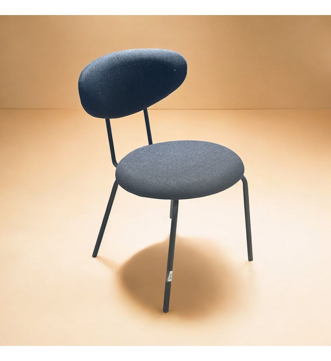 كراسي حديد وقماش راقية وفخمة اسود 80×51×54سم كراسي حديد وقماش راقية وفخمة اسود 80×51×54سم