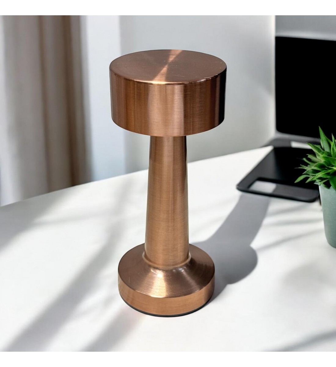 LED Touch Sensor Table Lamp Rechargeable Night Light