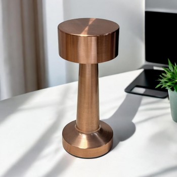 مصباح طاولة LED بمستشعر لمس وإضاءة ليلية قابلة لإعادة الشحن