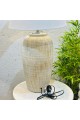Polyresin Ceramic Table Lamp - Caillos - 80x34x34cm