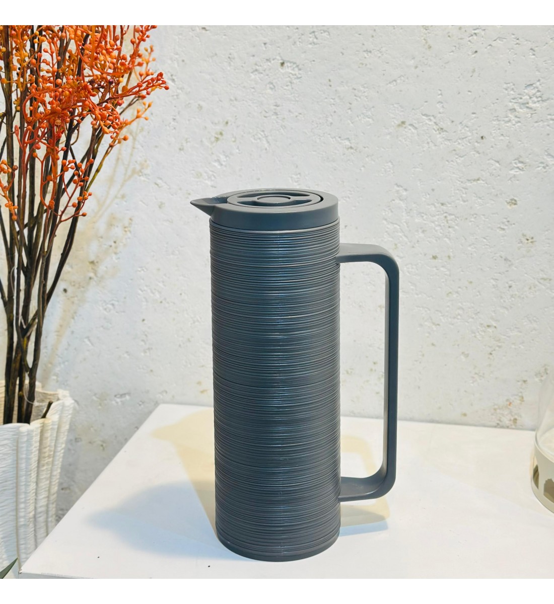 ترامس ارينا رمادي ضغط 1لتر قهوة ترامس ارينا رمادي ضغط 1لتر قهوة