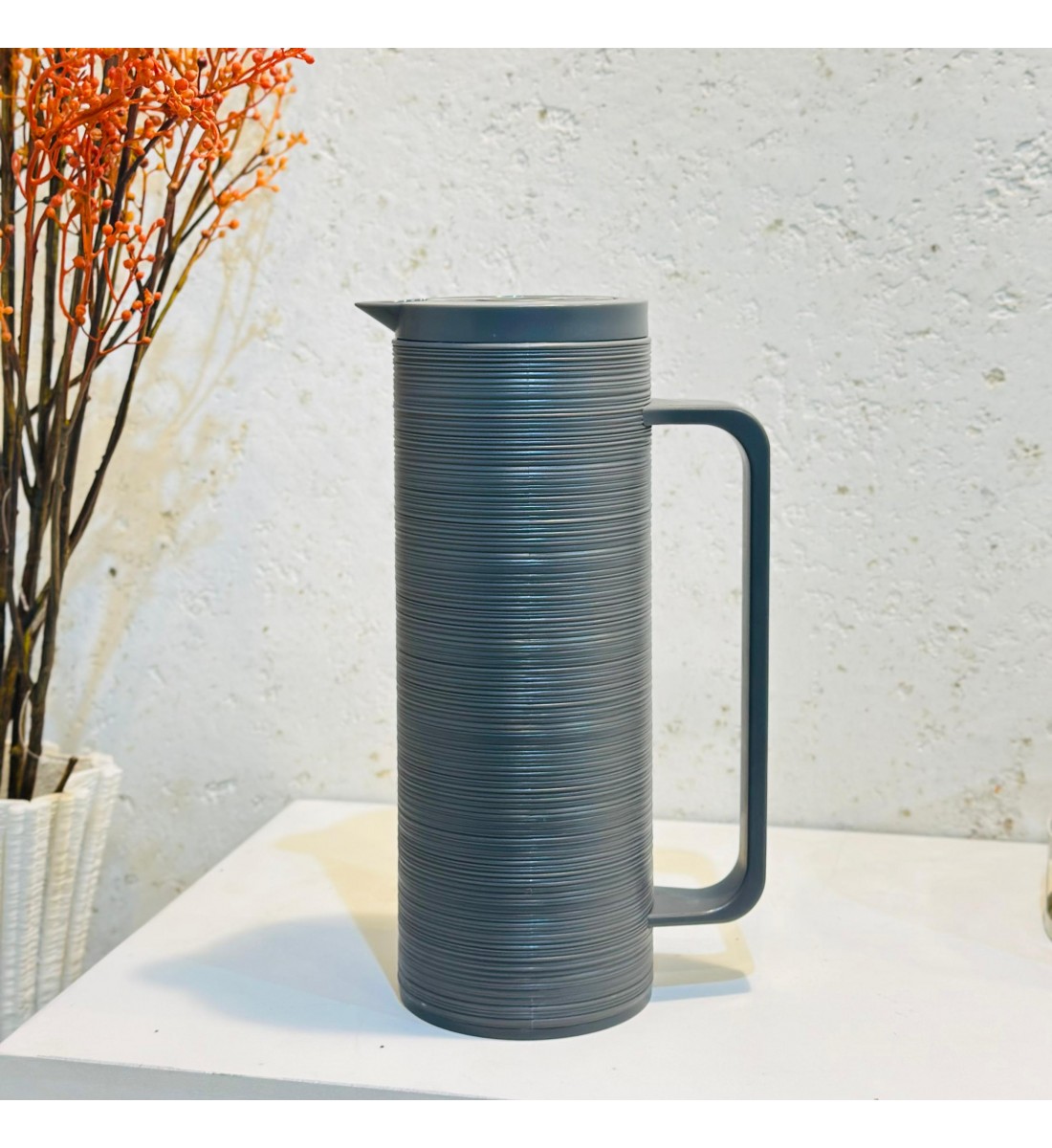 ترامس ارينا رمادي ضغط 1لتر قهوة ترامس ارينا رمادي ضغط 1لتر قهوة