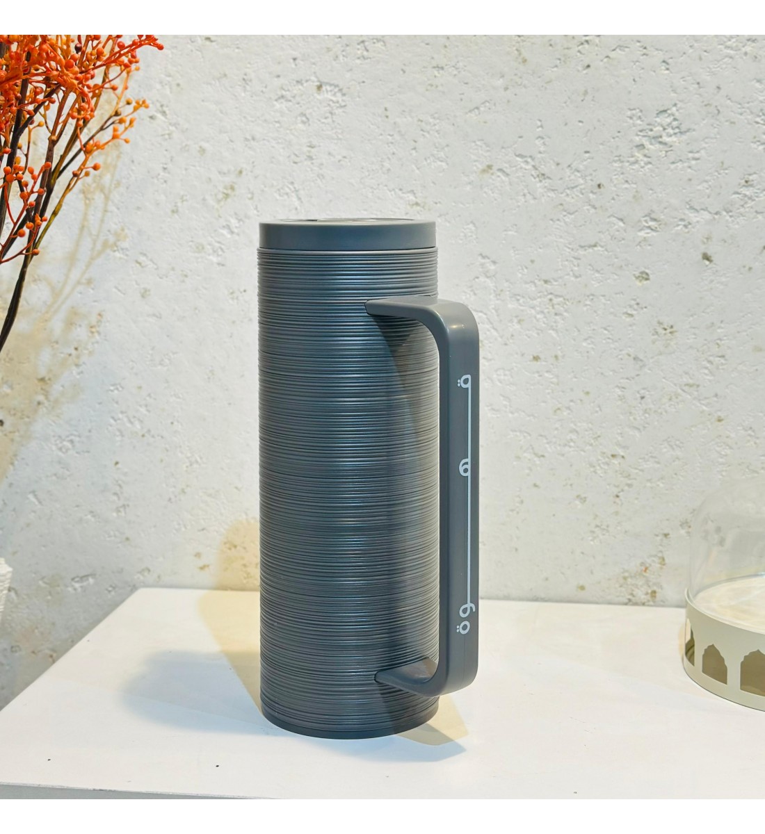 ترامس ارينا رمادي ضغط 1لتر قهوة ترامس ارينا رمادي ضغط 1لتر قهوة