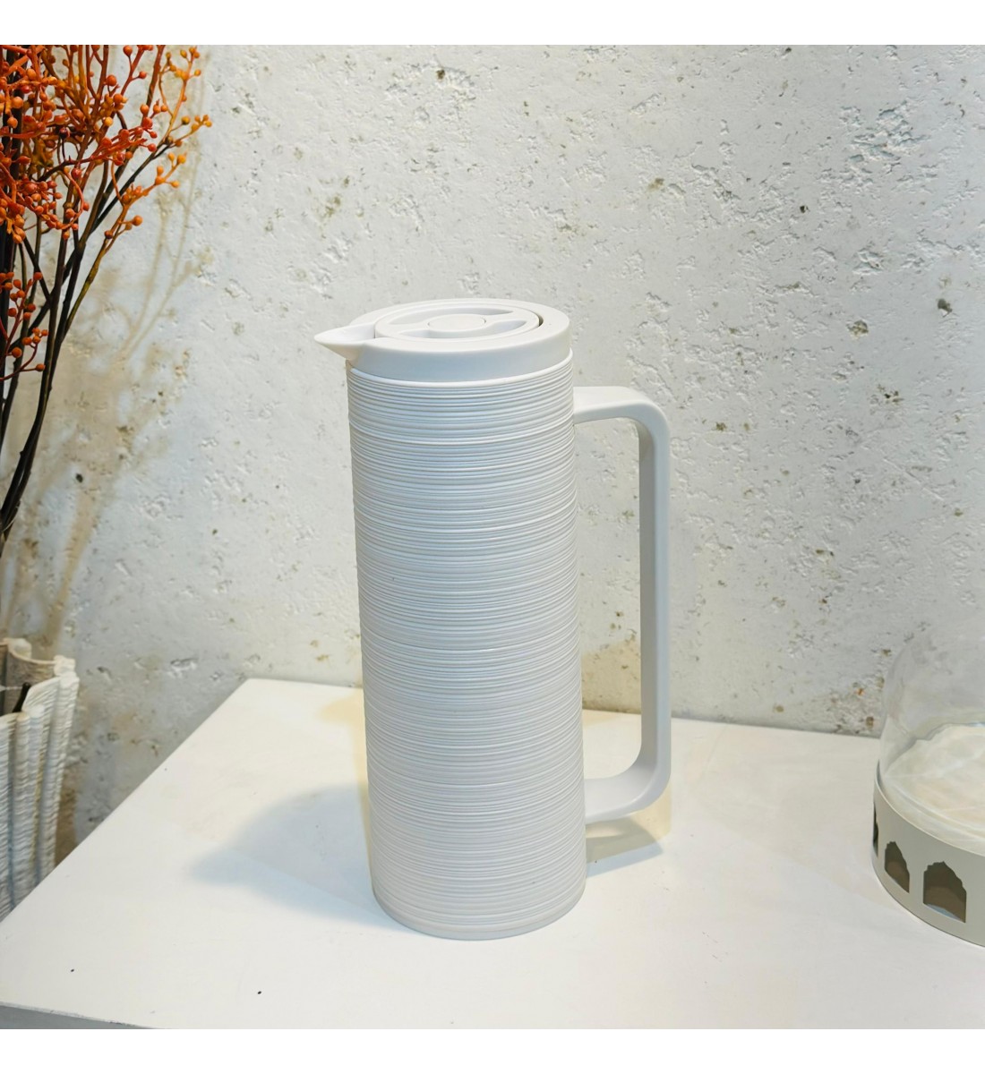 ترامس ارينا ابيض ضغط 1لتر قهوة ترامس ارينا ابيض ضغط 1لتر قهوة