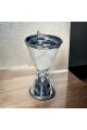 Silver Steel Incense Burner 18x9x9cm