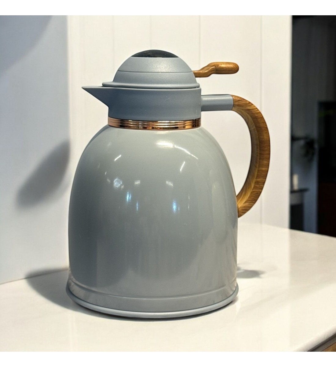 ترامس قهوة ستانلس ستيل من الداخل  0.850ملي 