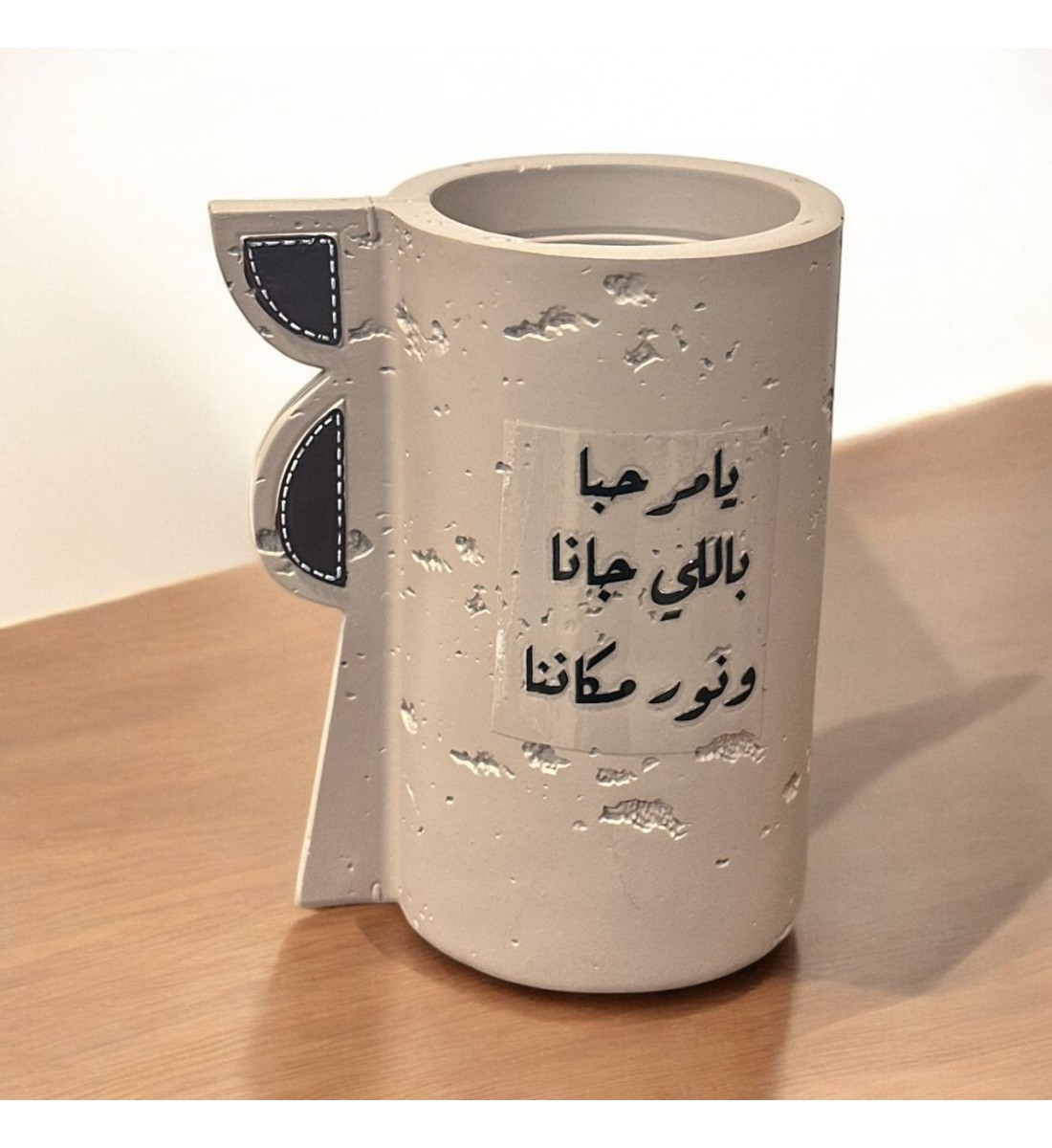 Evangelist 13 x 8 x 8 cm beige color (colored)