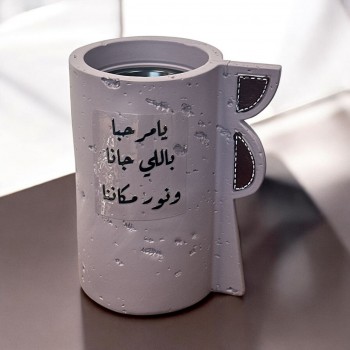 مبخره 13×8×8سم لون بنفسجي (ملون)