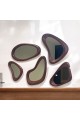 Miroir mural avec cadre en bois de - Livia 
