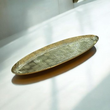 صحن تقديم استانلس استيل 51×51×2سم 