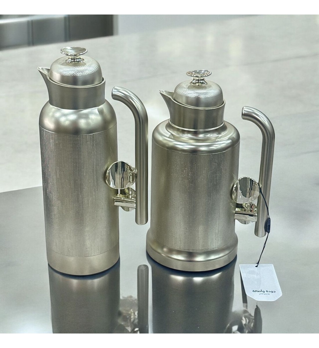 ترمس ساندرا طقم 2 قطع كروم مطفي ترمس ساندرا طقم 2 قطع كروم مطفي