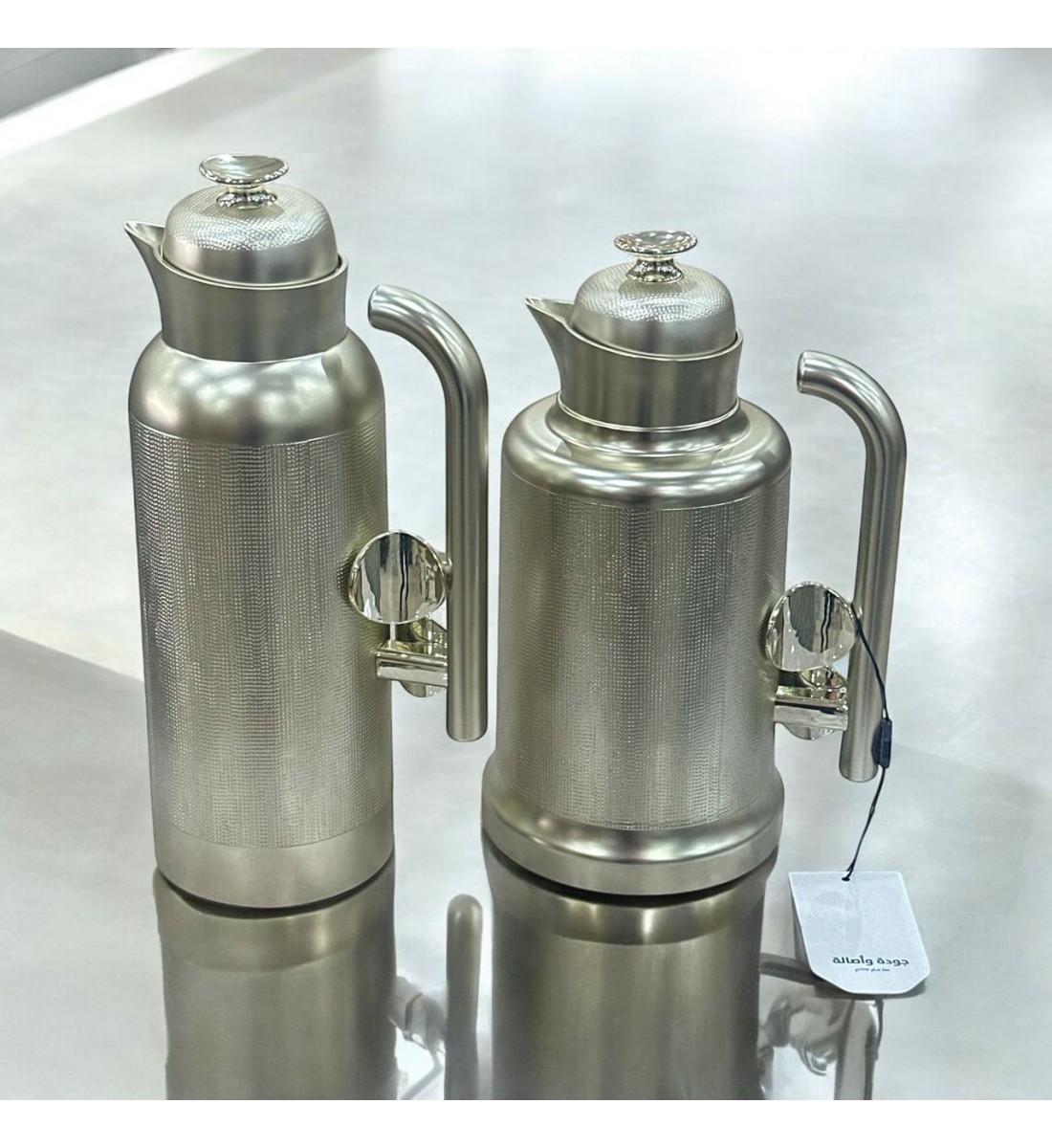 ترمس ساندرا طقم 2 قطع كروم مطفي ترمس ساندرا طقم 2 قطع كروم مطفي