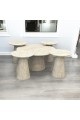 Avondale 5 Piece Marble Top Coffee Table Set