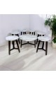Serving table set with 6 sides