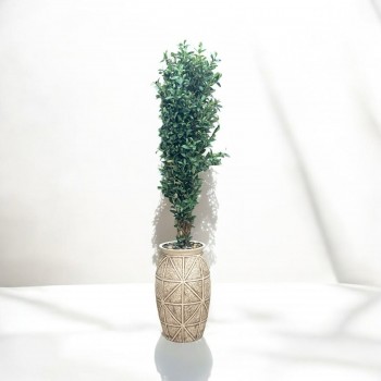 شجر زينة صناعي مع مركن بيج 200سم تقريبا 