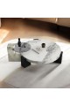 Serving table set with 1sides