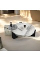 Serving table set with 1sides