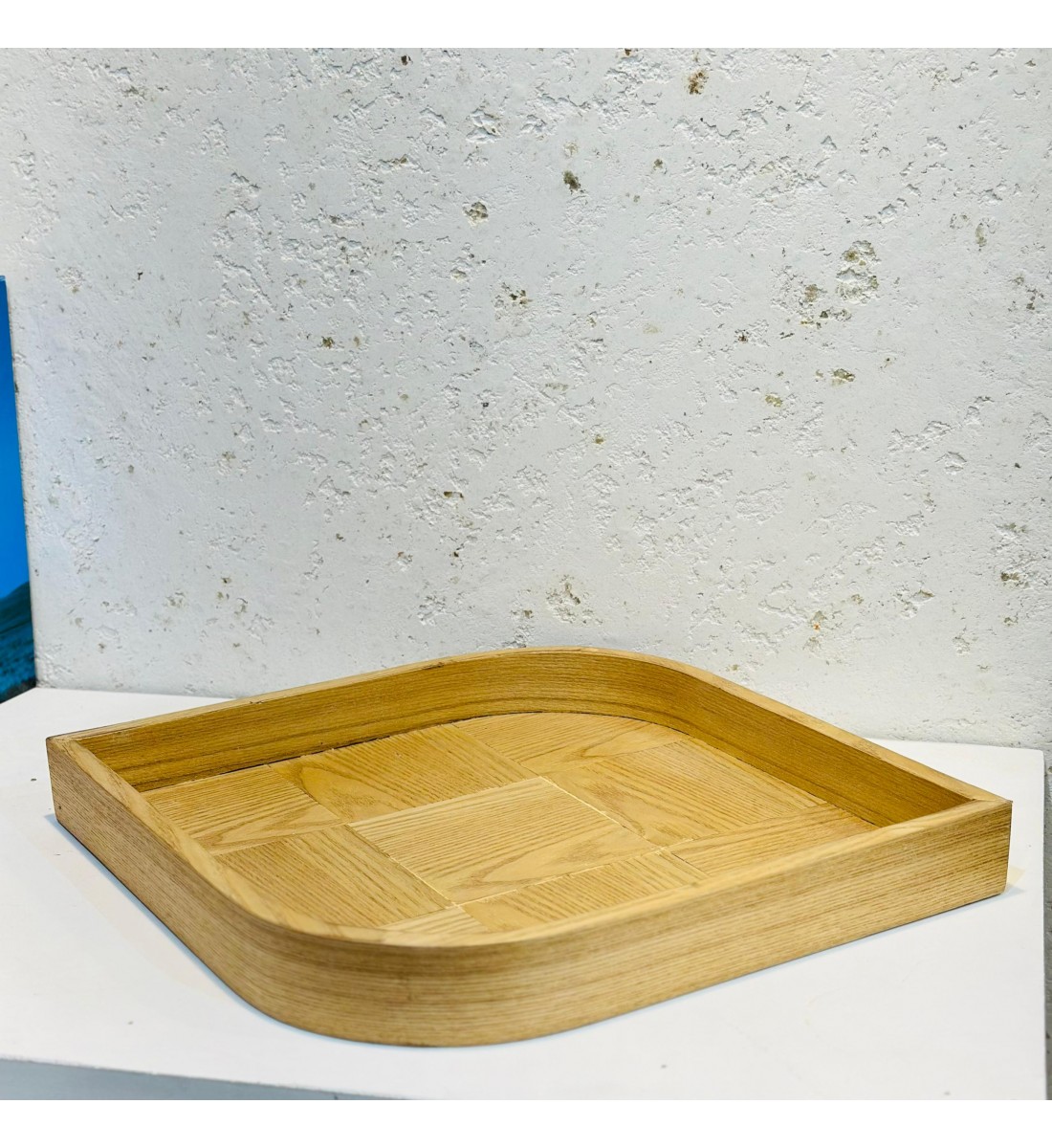 صينية تقديم من الخشب مقاس30×30×4سم صينية تقديم من الخشب مقاس30×30×4سم