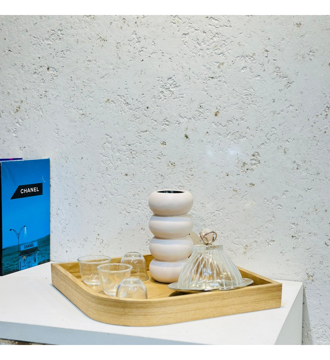 صينية تقديم من الخشب مقاس30×30×4سم صينية تقديم من الخشب مقاس30×30×4سم