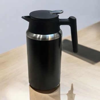 ترمس استيل اسود سعة 1200 مل