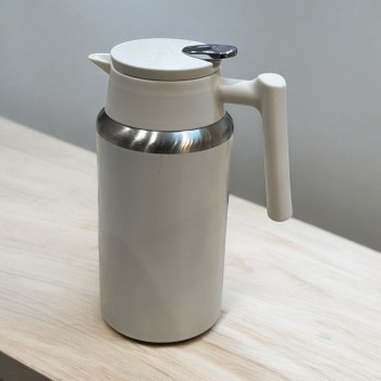 ترمس استيل ابيض سعة 1200 مل