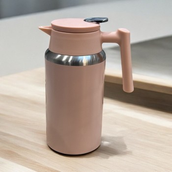 ترمس استيل وردي  سعة 1200 مل