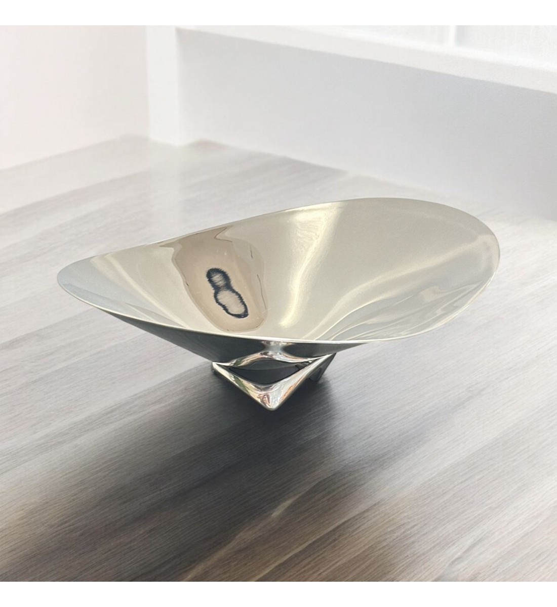 صينية تقديم استانلس استيل فضي 32×32×14سم صينية تقديم استانلس استيل فضي 32×32×14سم