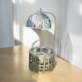 سخان طعام من الستانلس ستيل هندي غطاء استيل – 3 لتر 